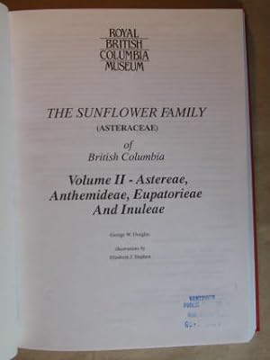 Seller image for The Sunflower Family (Asteraceae) of British Columbia; Volume II; Astereae, Anthemideae, Eupatorieae and Inuleae for sale by Pistil Books Online, IOBA