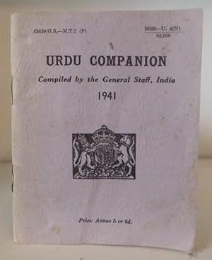 Bild des Verkufers fr Urdu Companion, Compiled by the General Staff, India 1941 zum Verkauf von BRIMSTONES