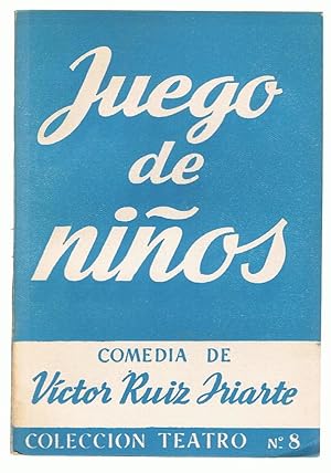 Immagine del venditore per JUEGO DE NIOS. Comedia venduto da Librera Torren de Rueda