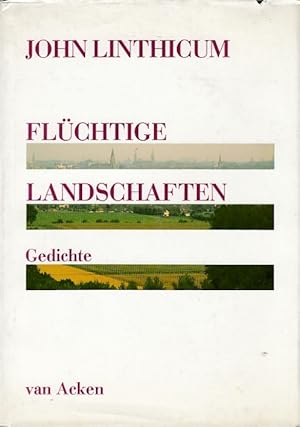 Seller image for Flchtige Landschaften. Gedichte. for sale by Antiquariat an der Nikolaikirche