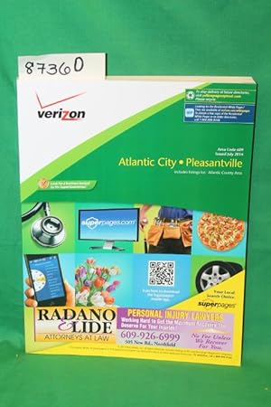 Image du vendeur pour Atlantic City Pleasantville Area Code 609 Issued July 2014 Yellowpages TELEPHONE DIRECTORY mis en vente par Princeton Antiques Bookshop