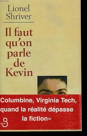 Image du vendeur pour IL FAUT QU'ON PARLE DE KEVIN. mis en vente par Le-Livre