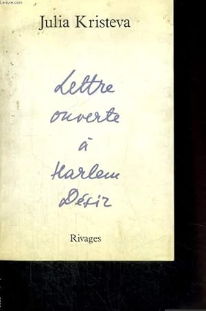 Bild des Verkufers fr LETTRE OUVERTE A HARLEM DESIR zum Verkauf von Le-Livre