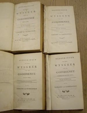 Image du vendeur pour Bedenkingen van eenen wysgeer over den godsdienst. [ VIER DELEN ] mis en vente par Frans Melk Antiquariaat