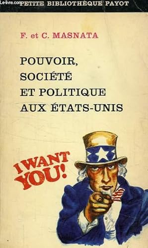 Seller image for POUVOIR, SOCIETE ET POLITIQUE AUX ETATS-UNIS for sale by Le-Livre
