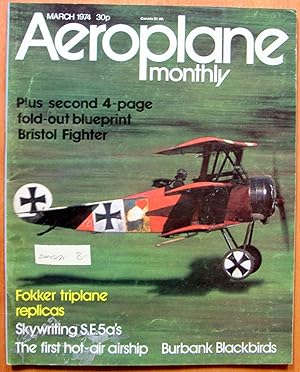 Aeroplane Monthly. March 1974.