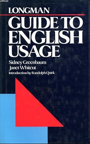 Immagine del venditore per LONGMAN GUIDE TO ENGLISH USAGE venduto da Le-Livre