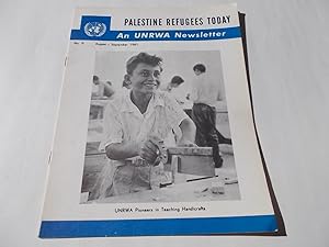 Image du vendeur pour Palestine Refugees Today: An UNRWA Newsletter (No. 9 August-September 1961) Magazine (The United Nations Relief and Works Agency for Palestine Refugees) mis en vente par Bloomsbury Books