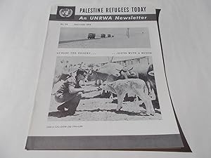 Image du vendeur pour Palestine Refugees Today: An UNRWA Newsletter (No. 34 June-July 1964) Magazine (The United Nations Relief and Works Agency for Palestine Refugees) mis en vente par Bloomsbury Books