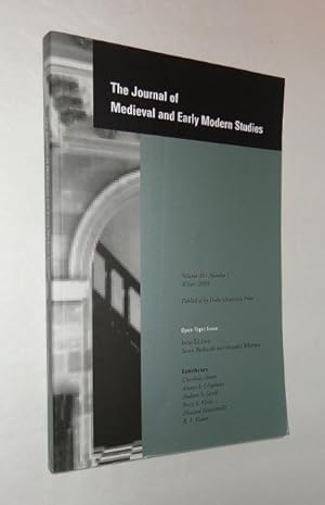 Seller image for The Journal of Medieval and Early Modern Studies, Volume 33, Number 1, Winter 2003 for sale by Whiting Books
