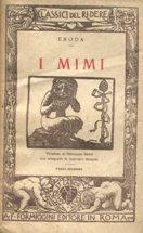 I MIMI, Roma, Formiggini, 1926