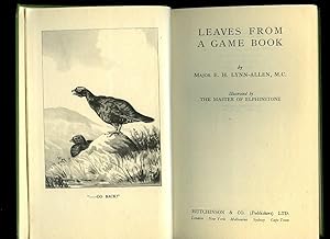 Imagen del vendedor de Leaves From A Game Book a la venta por Little Stour Books PBFA Member