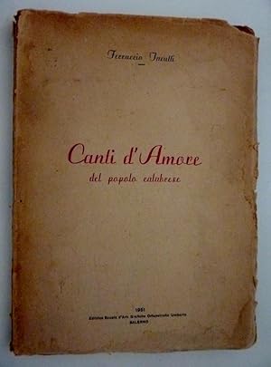 "CANTI D'AMORE DEL POPOLO CALABRESE"