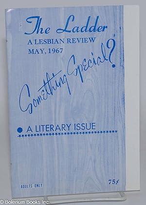 Seller image for The Ladder: a lesbian review; vol. 11, #7, May 1967. The literary issue for sale by Bolerium Books Inc.