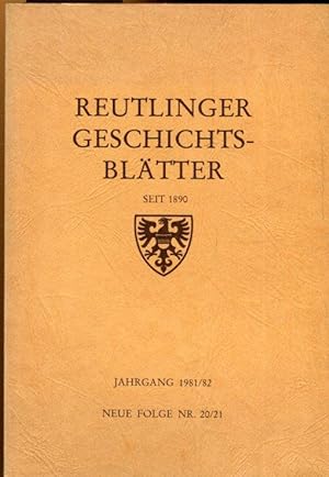 Reutlinger Geschichtsblätter. seit 1890.