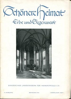 Image du vendeur pour Schnere Heimat. Erbe und Gegenwart. Heft 1   4, 1962. 51. Jahrgang. mis en vente par Antiquariat am Flughafen