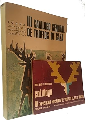 Imagen del vendedor de III CATALOGO GENERAL DE TROFEOS DE CAZA a la venta por CAZAYLIBROS.COM