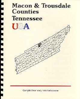 Seller image for History of Macon County Tennessee; History of Tennessee; History of Trousdale County Tennessee for sale by A Plus Printing