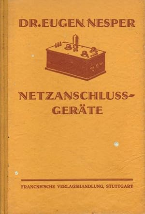 Image du vendeur pour Netzanschlussgerte. mis en vente par Versandantiquariat Boller