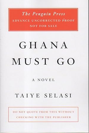 Seller image for GHANA MUST GO. for sale by Bookfever, IOBA  (Volk & Iiams)