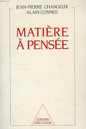 Image du vendeur pour MATIERE A PENSEE mis en vente par Le-Livre