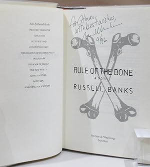 Imagen del vendedor de Rule of the Bone. A novel. a la venta por Dieter Eckert