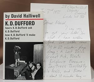 K.D. Dufford hears K.D. Dufford ask K.D. Dufford how K.D. Dufford 'll make K.D. Dufford.