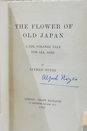 Seller image for The Flower of old Japan. A dim, strange tale for all ages. for sale by Dieter Eckert