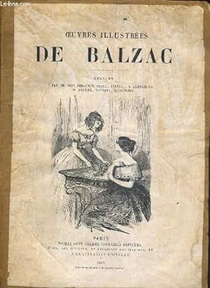 Bild des Verkufers fr OEUVRES ILLUSTREES DE BALZAC - DESSINS zum Verkauf von Le-Livre