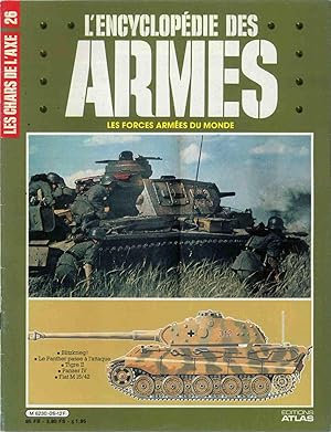 L'ENCYCLOPÉDIE DES ARMES - LES FORCES ARMÉES DU MONDE - Les chars de l'Axe - Volume III, No 26