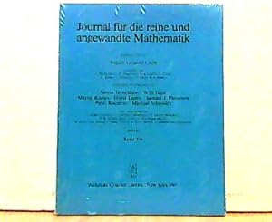 Imagen del vendedor de Journal fr die reine und angewandte Mathematik, gegrndet 1826 von August Leopold Crelle. Band 374. a la venta por Antiquariat Ehbrecht - Preis inkl. MwSt.