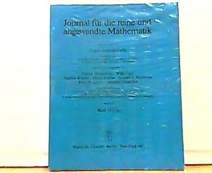 Immagine del venditore per Journal fr die reine und angewandte Mathematik, gegrndet 1826 von August Leopold Crelle. Band 375 / 376. venduto da Antiquariat Ehbrecht - Preis inkl. MwSt.