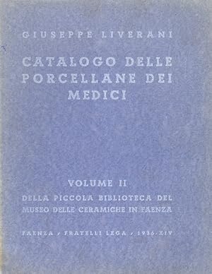 Catalogo delle porcellane dei Medici.