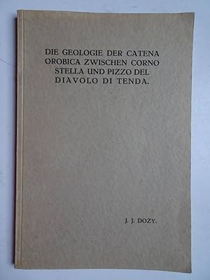 Bild des Verkufers fr Die Geologie der Catena Orobica zwischen Corno Stella und Pizzo del Diavolo di Tenda. zum Verkauf von Antiquariaat De Boekenbeurs