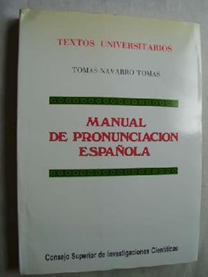 MANUAL DE PRONUNCIACIÓN ESPAÑOLA