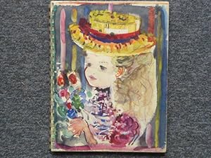 Imagen del vendedor de Catalogue NICOLAS. Liste des grands vins fins 1957. Sous le signe d'une petite fille. Aquarelles de Constantin ( Kostia ) TERECHKOVITCH. a la venta por Tir� � Part