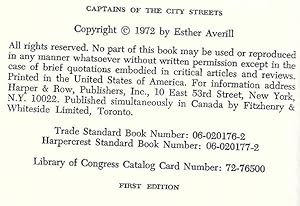 Captains of the City Streets: Averill, Esther