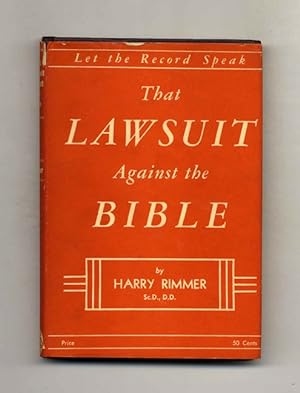 Bild des Verkufers fr That Lawsuit Against the Bible zum Verkauf von Books Tell You Why  -  ABAA/ILAB