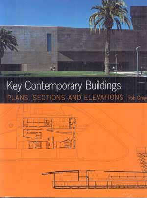 Bild des Verkufers fr KEY CONTEMPORARY BUILDINGS Plans, Sections and Elevations zum Verkauf von Carnegie Hill Books