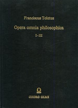 Image du vendeur pour Opera omnia philosophica. mis en vente par FIRENZELIBRI SRL