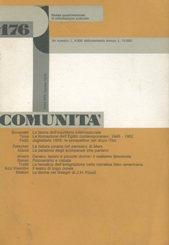 COMUNITA', rivista quadrimestrale di informazione culturale fondata da ADRIANO OLIVETTI - 1976 - ...