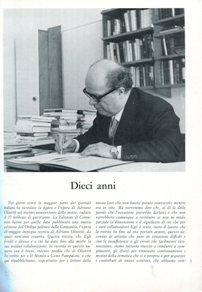 COMUNITA', rivista mensile di informazione culturale fondata da ADRIANO OLIVETTI - 1970 - num. 16...