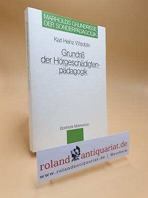 Seller image for Grundri der Hrgeschdigtenpdagogik. Grundrisse der Sonderpdagogik, Bd.4. Hrsg. von Prof. Dr. K.J. Klauer. for sale by Roland Antiquariat UG haftungsbeschrnkt