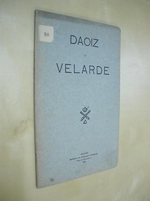 Imagen del vendedor de DAOIZ Y VELARDE a la venta por LIBRERIA TORMOS