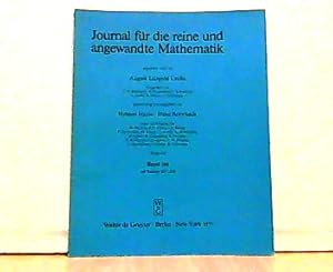 Imagen del vendedor de Journal fr die reine und angewandte Mathematik, gegrndet 1826 von August Leopold Crelle. Band 290 mit Register 281 - 290. a la venta por Antiquariat Ehbrecht - Preis inkl. MwSt.