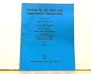 Imagen del vendedor de Journal fr die reine und angewandte Mathematik, gegrndet 1826 von August Leopold Crelle. Band 292. a la venta por Antiquariat Ehbrecht - Preis inkl. MwSt.
