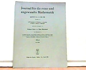 Imagen del vendedor de Journal fr die reine und angewandte Mathematik, gegrndet 1826 von August Leopold Crelle. Band 280. a la venta por Antiquariat Ehbrecht - Preis inkl. MwSt.