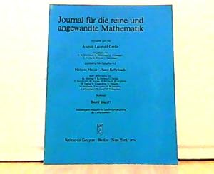 Imagen del vendedor de Journal fr die reine und angewandte Mathematik, gegrndet 1826 von August Leopold Crelle. Band 286 / 287. Jubilumsband anllich des 150jhrigen Bestehens des Crelle - Journals. a la venta por Antiquariat Ehbrecht - Preis inkl. MwSt.