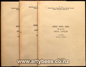 Seller image for Birinci Dunya Harbi VII Nci Cilt Avrupa Cepheleri 3 Volumes (1 nci Kisim Galicya Cephesi; 2 nci Kisim Romanya Cephesi & 3 ncu Kisim Makedonya Cephesi for sale by Arty Bees Books