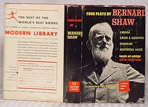 Seller image for Four Plays By Bernard Shaw: Candida, Caesar & Cleopatra, Pygmalion, Hearbreak House for sale by you little dickens